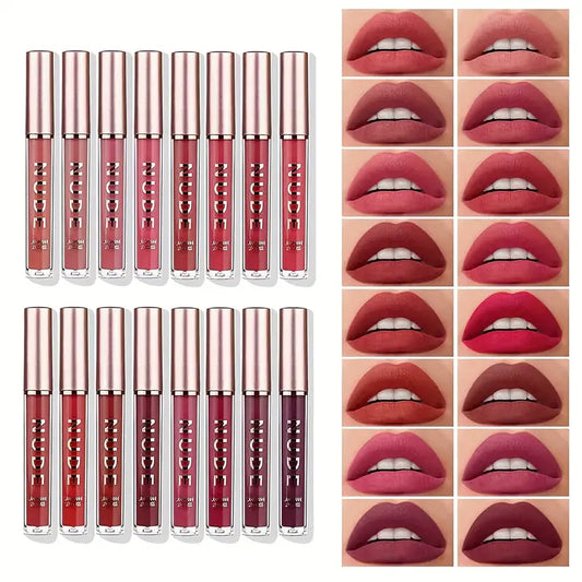 16pc Velvety Matte Lipstick Collection