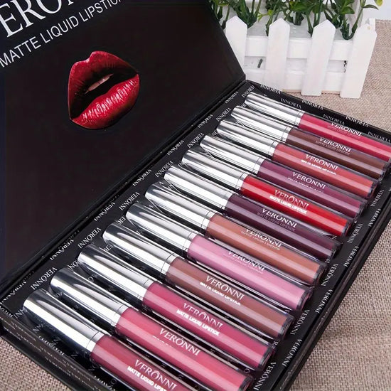 12pc Matte Lip Glaze